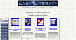 Desktop Screenshot of easyliteracy.com